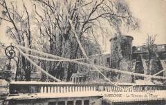Narbonne - Le Cyclone De 1920 - La Terrasse Du Musee -
																					11100 Narbonne
																			