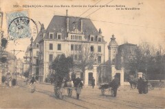 Besancon - Hotel Des Bains - Entree Du Casino Des Bains Salins Mouillere