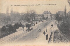 Besancon - Le Chaprais Et Pont De La Republique
