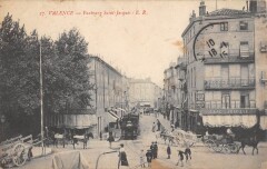 Valence - Faubourg Saint Jacques - Train à Valence