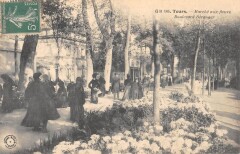 Tours Marche Aux Fleurs Boulevard Beranger à Tours
