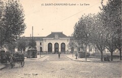 Saint Chamond - La Gare à Saint-Chamond