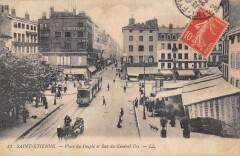 Saint Etienne - Place Du Peuple Et Rue General Foy