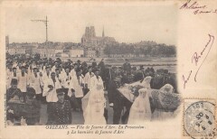 Orleans - Fetes Jeanne D'Arc - Procession - La Banniere