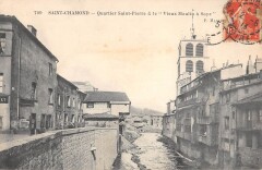 Saint Chamond - Quartier Saint Pierre Et Le Vieux Moulin A Soye à Saint-Chamond