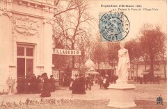 Exposition D'Orleans 1905 - Devant La Porte Du Village Noir