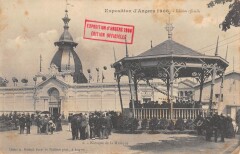 Exposition D'Angers 1906 - Kiosque De La Musique à Angers