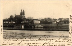 Tours vue generale rive gauche à Tours