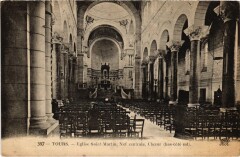 Tours Eglise Saint-Martin Nef centrale à Tours