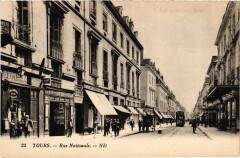 Tours Rue Nationale à Tours
