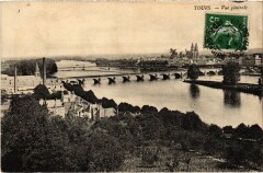 Tours vue generale à Tours