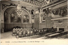 Tours Hotel de Ville Salle des Mariages à Tours