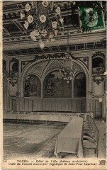 Tours Hotel de Ville Salle du Conseil à Tours