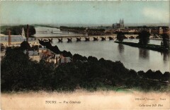Tours vue generale à Tours