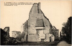 Chinon le chateau à Chinon