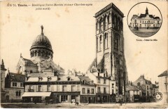 Tours Basilique Saint-Martin et Tour Charlemagne à Tours