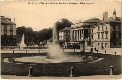 Tours Entree du Boulevard Beranger à Tours
