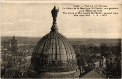 Tours Dome de la Basilique Saint-Martin à Tours