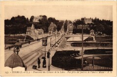 Tours panorama de la Loire à Tours