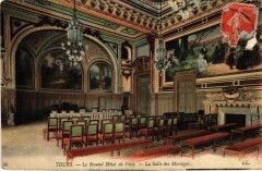 Tours Hotel de Ville Salle des Mariages à Tours