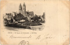 Tours Square de l'Archeveche à Tours