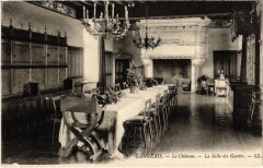 Langeais Le Chateau Salle des Gardes à Langeais