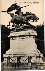 Chinon Statue de Jeanne d'Arc à Chinon