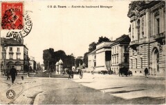 Tours Entree du Boulevard Beranger à Tours