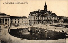 Tours Place Jean Jaures Palais de Justice à Tours