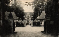 Azay le Rideau Chateau National entree principale à Azay-le-Rideau
