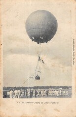 Une Ascension Captive Au Camp De Chalons -
													51 Marne
												