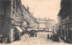 Nevers - La Place Saint Sebastien à Nevers