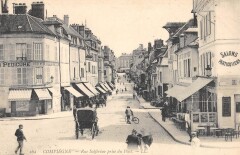 Compiegne - Rue Solferino Prise Du Pont