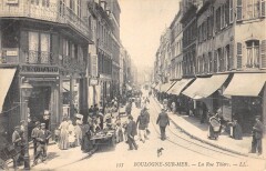 Boulogne Sur Mer - La Rue Thiers -
																					62200 Boulogne-sur-Mer
																			