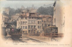 Lyon - Chemins De Fer A Cremaillere De Saint Just Et Ficelle Fourviere