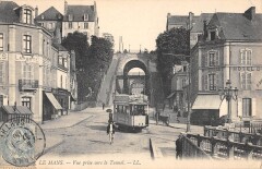 Le Mans - Vue Prise Vers Le Tunnel - Tramway -
																					72100 Le Mans
																			