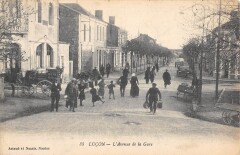 Lucon - L'Avenue De La Gare