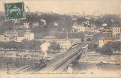 Lyon - Le Pont Du Chemin De Fer Sur La Saone - Saint Irenee
