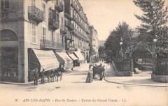 Aix Les Bains - Rue Du Casino - Entree Du Grand Cercle à Aix-les-Bains