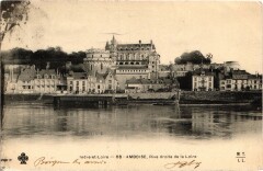Amboise Rive droite de la Loire à Amboise