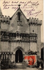 Candes Facade de l'Eglise -
													37 Indre et Loire
												