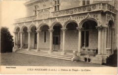 L'Ile-Bouchard Chateau du Temple - Cloitre