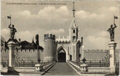 L'Ile-Bouchard Entree du Chateau du Temple
