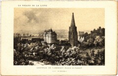 La Vallée Chateau de Langeais (Indre & Loire) Vue générale à Langeais