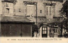 Tours Restes d'une Dependance de l'Hotel de la Bourdaisiere à Tours