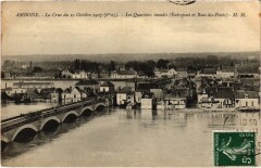 Amboise Crue du 21 Octobre 1907 à Amboise