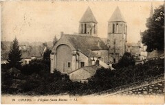 Chinon L'Eglise Saint-Mesme à Chinon