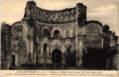 L'Ile-Bouchard Ruines de l'Eglise Saint-Leonard