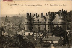 Langeais Chateau - Vue Panoramique à Langeais
