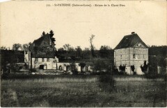 Saint-Paterne Ruines de la Clarte Dieu